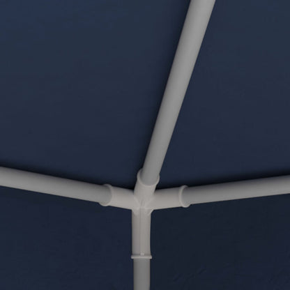 vidaXL Tente de réception avec parois latérales 4x4 m Bleu 90 g/m²