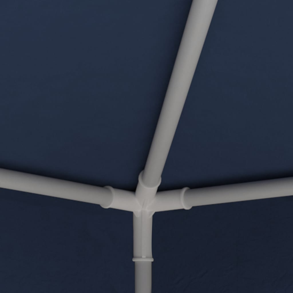 vidaXL Tente de réception avec parois latérales 4x9 m Bleu 90 g/m²