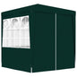 vidaXL Tente de réception avec parois latérales 2x2 m Vert 90 g/m²