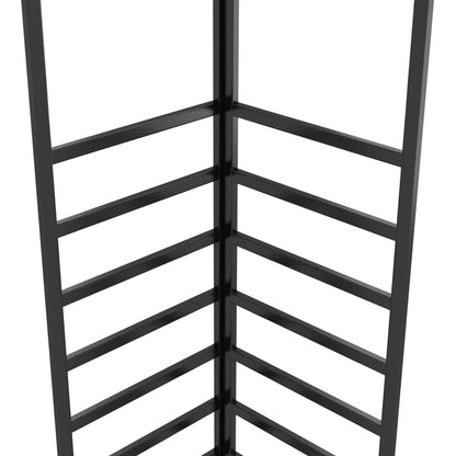vidaXL Chapiteau de jardin Acier enduit de poudre 4x3x2,7 m Blanc