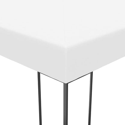 vidaXL Tonnelle de jardin 6 x 3 m Blanc