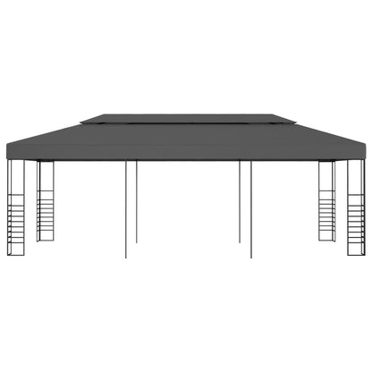 vidaXL Tonnelle de jardin 3 x 6 m Anthracite
