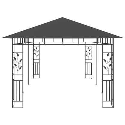vidaXL Belvédère avec moustiquaire 6x3x2,73 m Anthracite