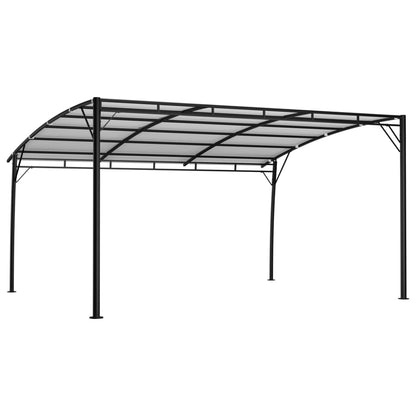 vidaXL Auvent pare-soleil de jardin 4x3x2,55 m Crème