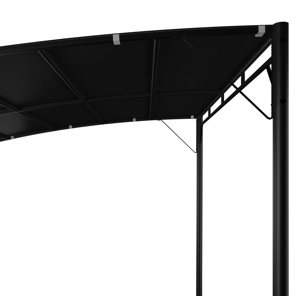 vidaXL Auvent pare-soleil de jardin 3x3x2,55 m Anthracite