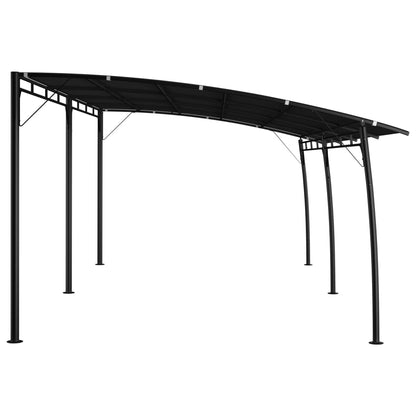 vidaXL Auvent pare-soleil de jardin 6x3x2,55 m Anthracite