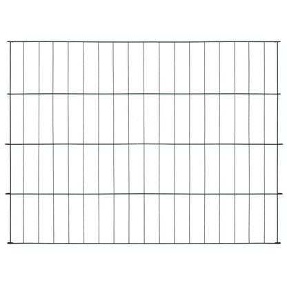 vidaXL Ensemble de clôture de jardin 115x79 cm vert