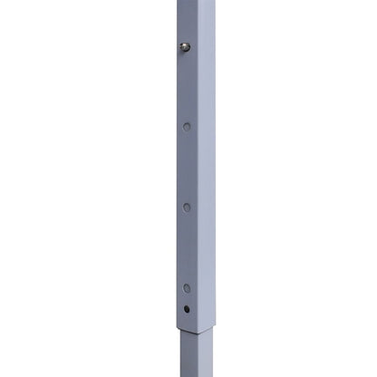 vidaXL Tente de réception pliable professionnelle 3x3 m Acier Blanc
