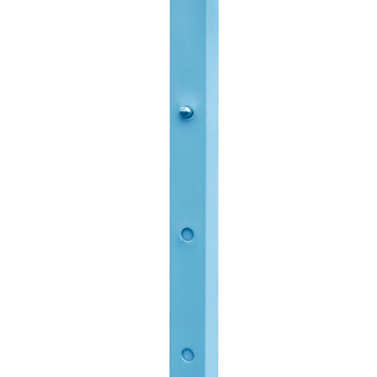 vidaXL Tente de réception pliable avec parois 3 x 6 m Acier Blanc