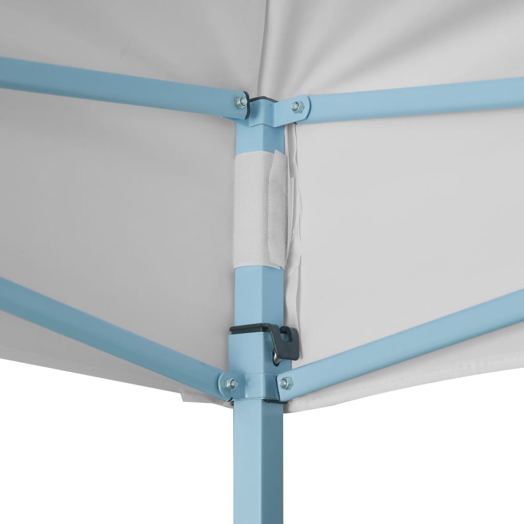 vidaXL Tente de réception pliable 3x4,5 m Blanc