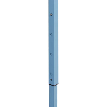 vidaXL Tente pliable de réception avec 3 parois 3 x 4,5 m Blanc