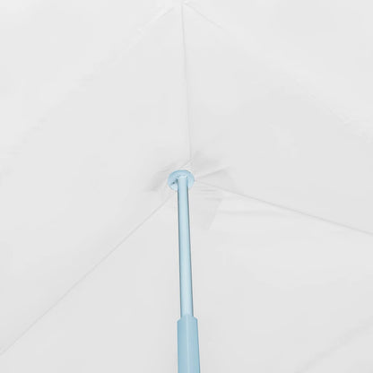 vidaXL Tente de réception escamotable avec 8 parois 3 x 9 m Blanc