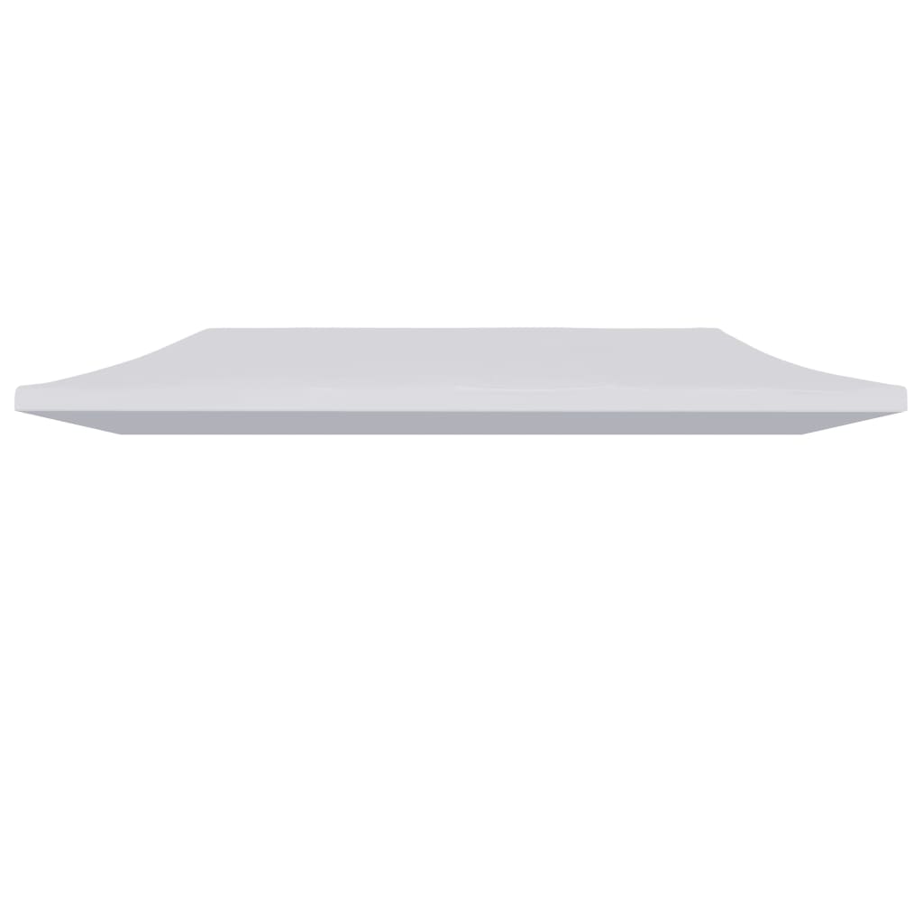 vidaXL Toit de tente de réception 3 x 6 m Blanc