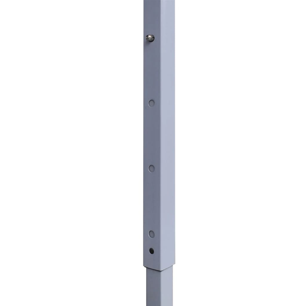 vidaXL Tente de réception pliable avec 4 parois 2x2 m Acier Bleu