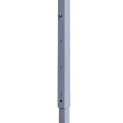 vidaXL Tente de réception pliable avec 4 parois 2x2 m Acier Anthracite