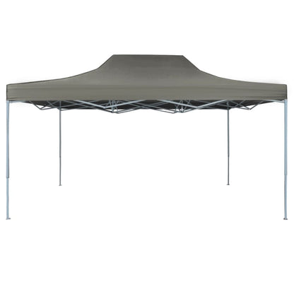 vidaXL Tente de réception pliable 3x4 m Acier Anthracite
