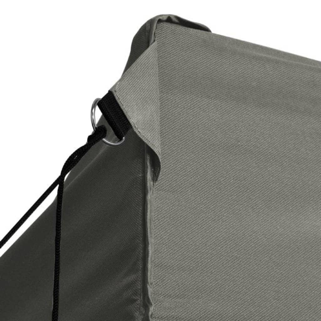 vidaXL Tente de réception pliable 3x4 m Acier Anthracite