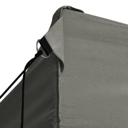 vidaXL Tente de réception pliable 3x4 m Acier Anthracite