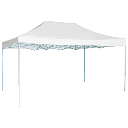 vidaXL Tente de réception pliable professionnelle 3x4 m Acier Blanc