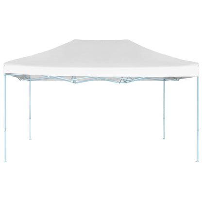 vidaXL Tente de réception pliable professionnelle 3x4 m Acier Blanc