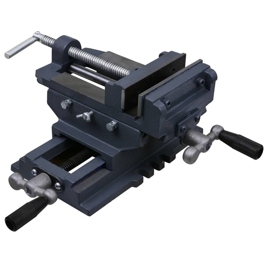 vidaXL Étau de perceuse à pression manuelle 127 mm
