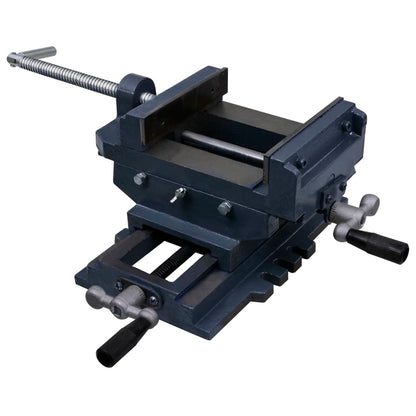 vidaXL Étau de perceuse à pression manuelle 150 mm