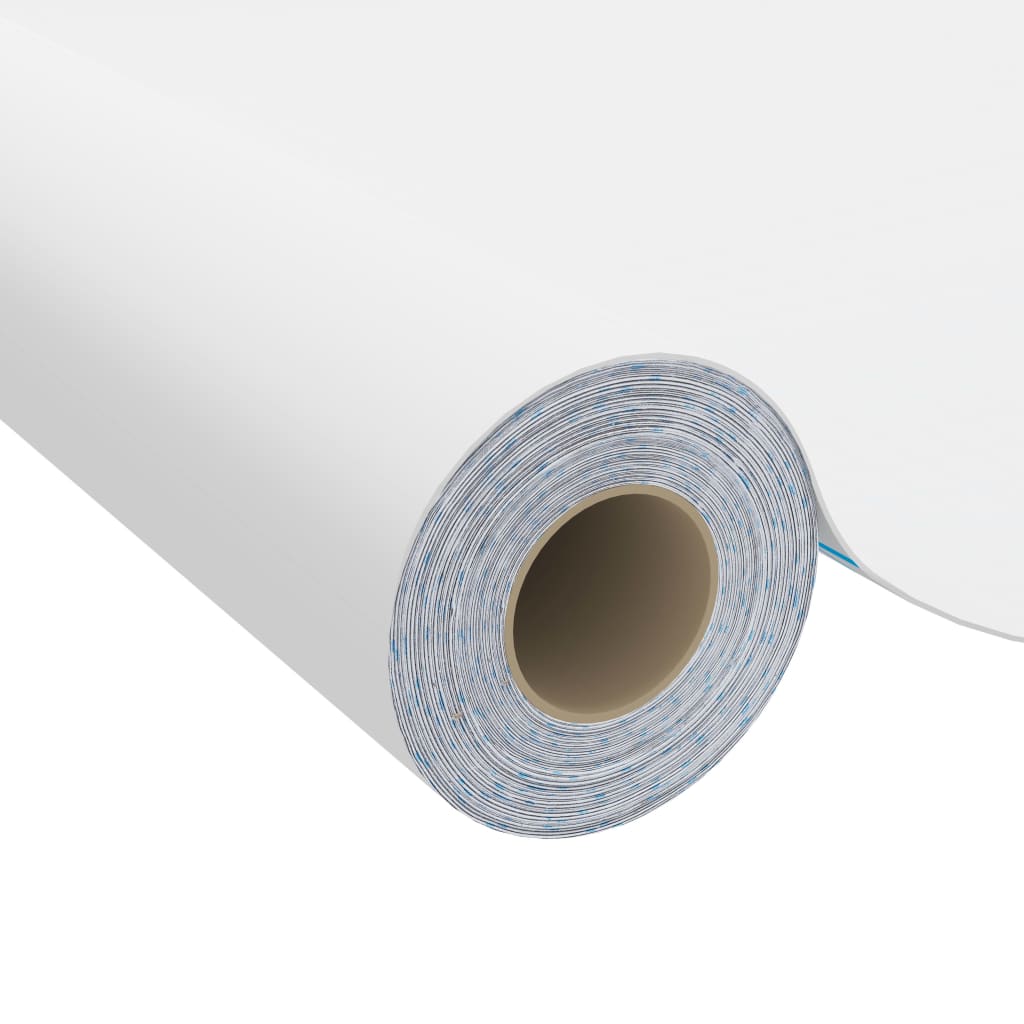 vidaXL Film autoadhésif pour meubles Blanc 500x90 cm PVC