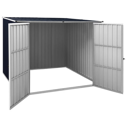 vidaXL Abri de jardin Anthracite 195x198x159 cm Acier galvanisé