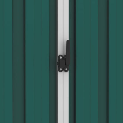 vidaXL Abri de jardin Vert 205x129x183 cm Acier galvanisé