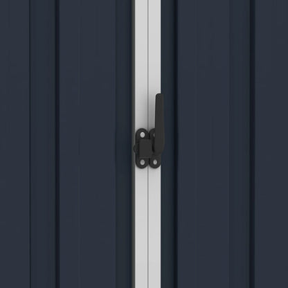 vidaXL Abri de jardin Anthracite 205x129x183 cm Acier galvanisé