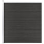 vidaXL Clôture de jardin WPC 175x186 cm Gris