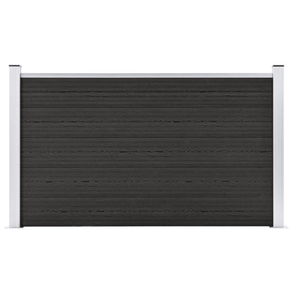 vidaXL Clôture de jardin WPC 180x105 cm Gris