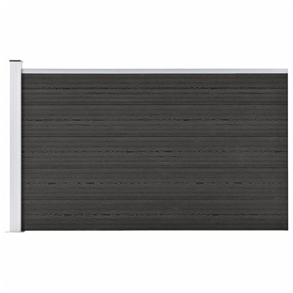 vidaXL Clôture de jardin WPC 175x105 cm Gris