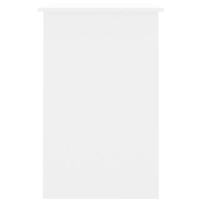 vidaXL Bureau Blanc 100x50x76 cm Bois d'ingénierie
