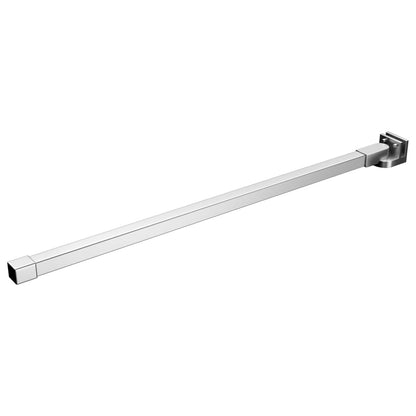 vidaXL Bras de support pour enclos de bain Acier inoxydable 70-120 cm