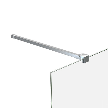 vidaXL Bras de support pour enclos de bain Acier inoxydable 70-120 cm