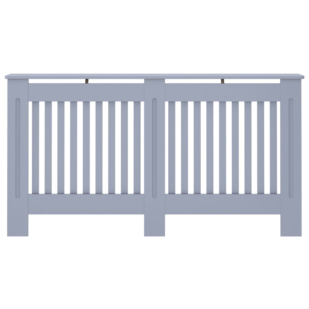 vidaXL Cache-radiateur anthracite 152x19x81,5 cm MDF