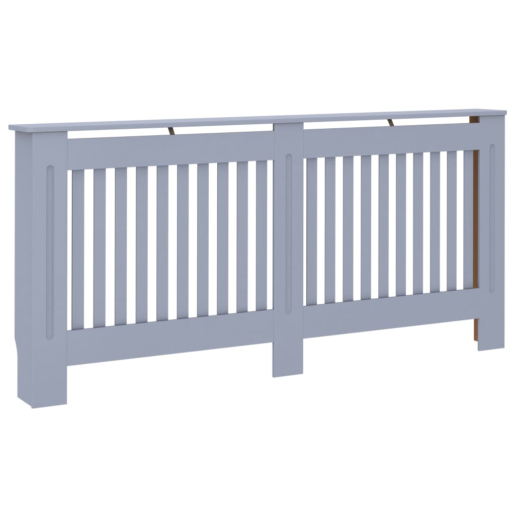 vidaXL Cache-radiateur anthracite 172x19x81,5 cm MDF