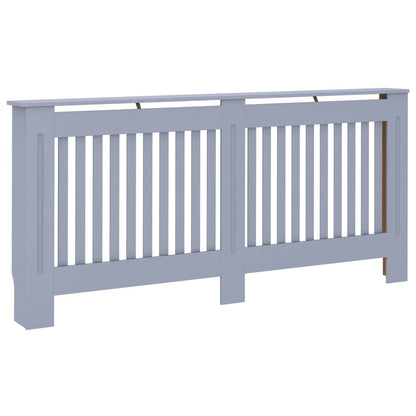 vidaXL Cache-radiateur anthracite 172x19x81,5 cm MDF