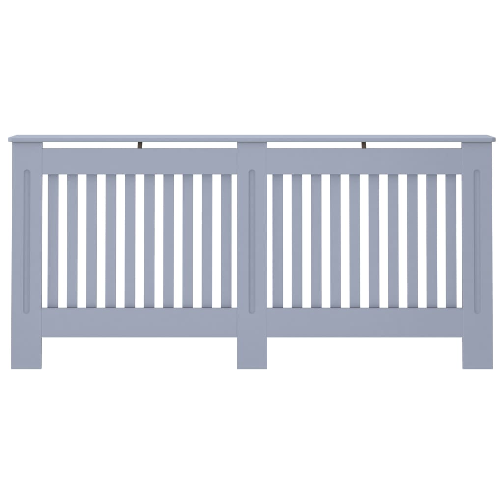 vidaXL Cache-radiateur anthracite 172x19x81,5 cm MDF