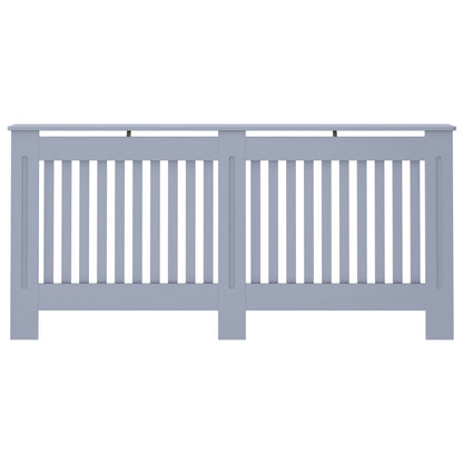 vidaXL Cache-radiateur anthracite 172x19x81,5 cm MDF