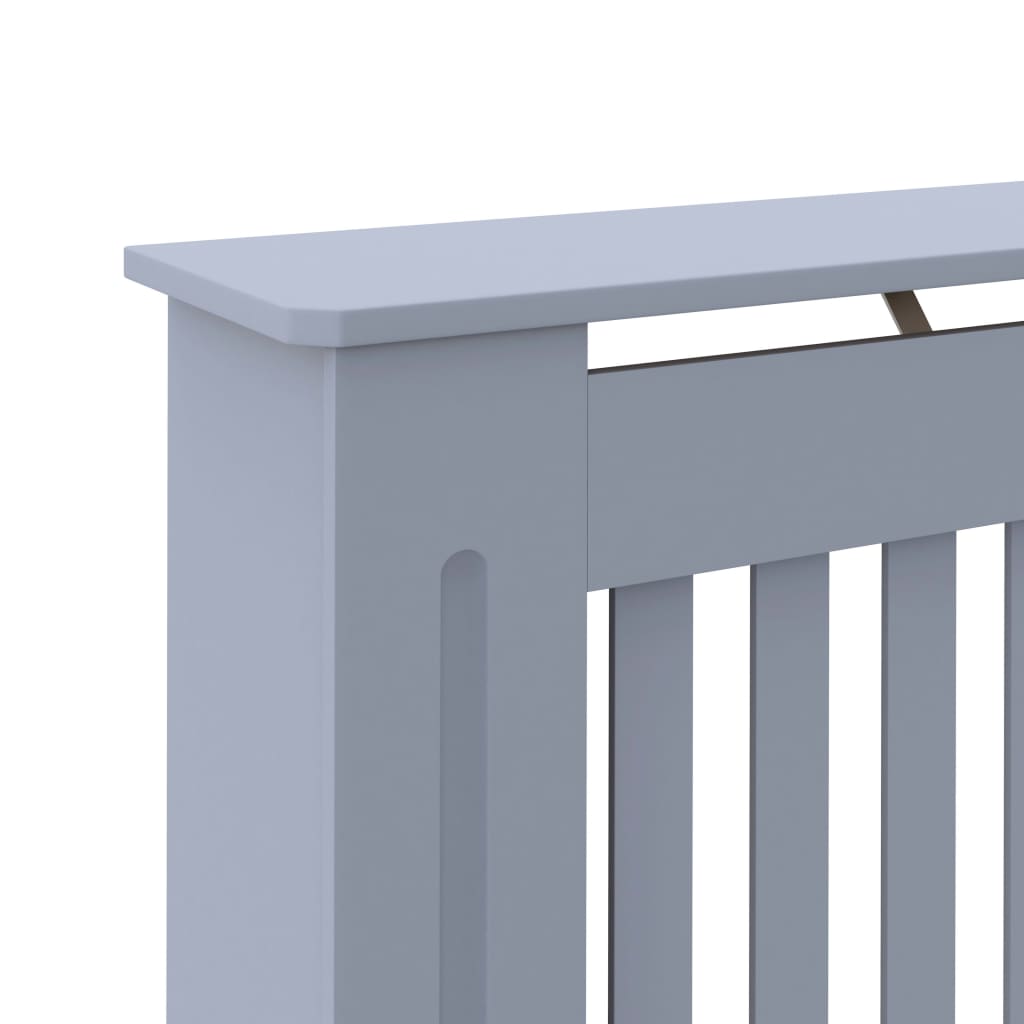 vidaXL Cache-radiateur anthracite 172x19x81,5 cm MDF
