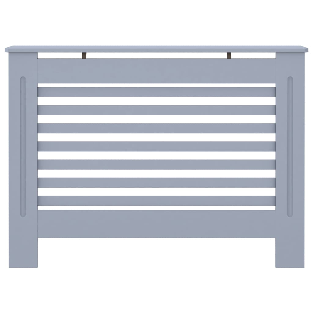 vidaXL Cache-radiateur anthracite 112x19x81,5 cm MDF