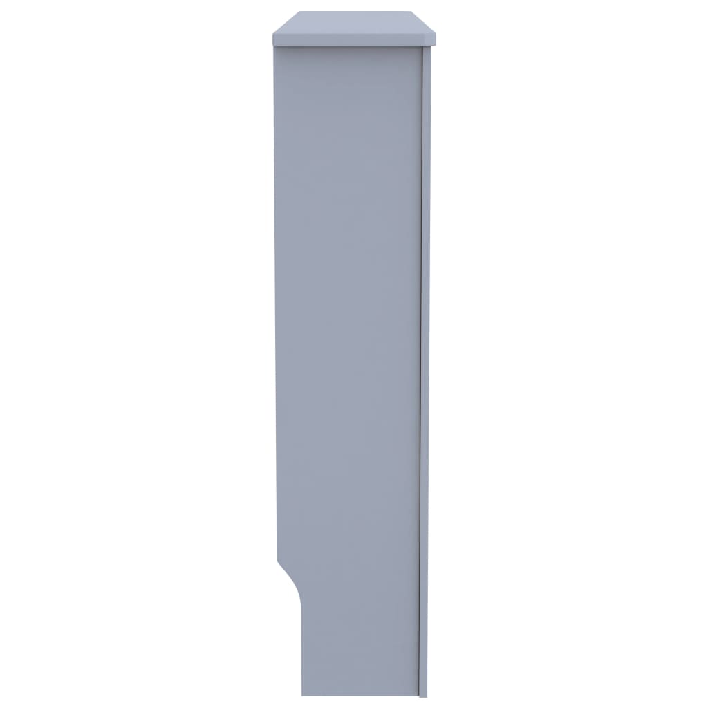vidaXL Cache-radiateur anthracite 112x19x81,5 cm MDF