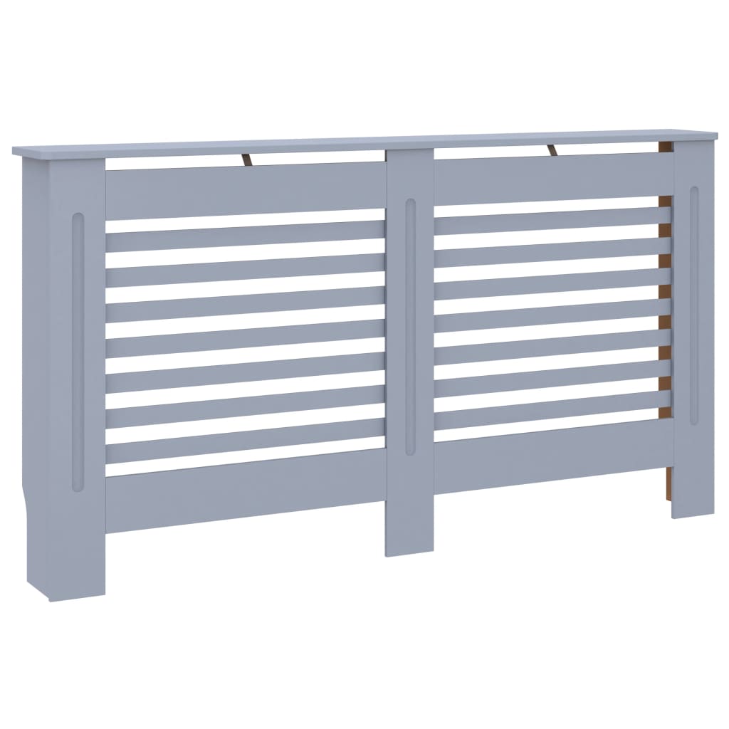 vidaXL Cache-radiateur anthracite 152x19x81,5 cm MDF
