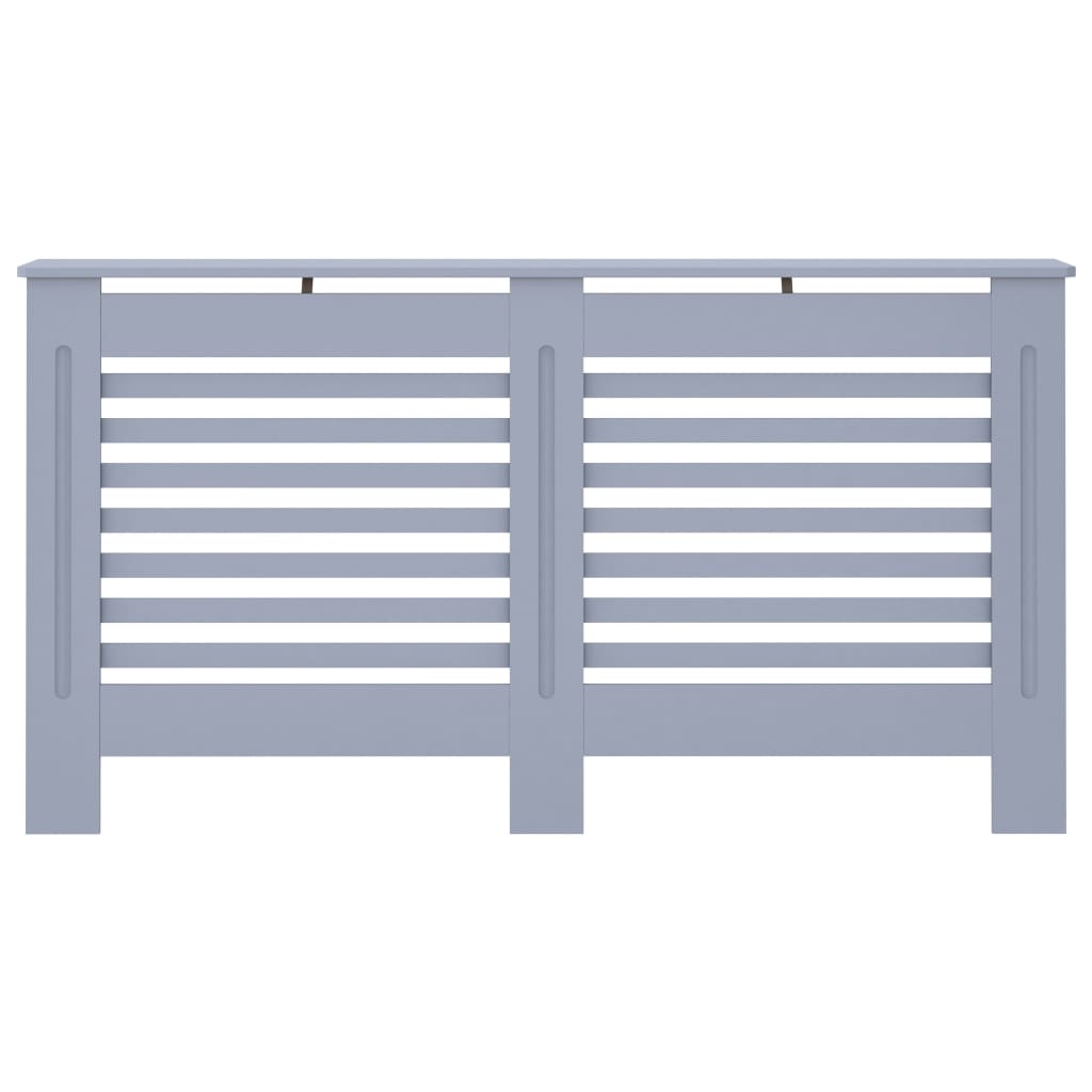 vidaXL Cache-radiateur anthracite 152x19x81,5 cm MDF