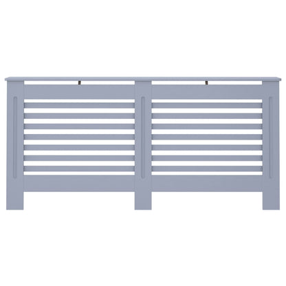 vidaXL Cache-radiateur anthracite 172x19x81,5 cm MDF