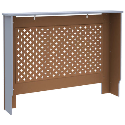 vidaXL Cache-radiateur anthracite 112x19x81,5 cm MDF