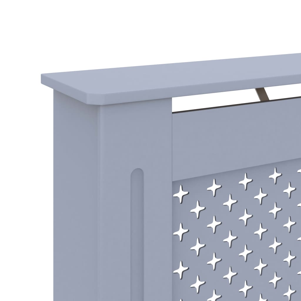 vidaXL Cache-radiateur anthracite 112x19x81,5 cm MDF