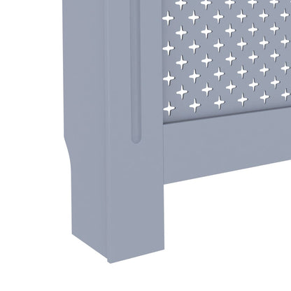 vidaXL Cache-radiateur anthracite 112x19x81,5 cm MDF